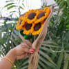 Shop Crochet Sunflower Bouquet - Single Piece