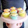 Gift Cup Cake Moulds - Silicone - Reusable - Set Of 6