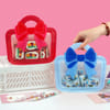 Cute Bow Shaped Goody Bags - Assorted - Set Of 5 Online