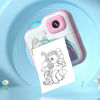 Gift Cute Unicorn Portable Instant Digital Camera - Assorted - Single Piece