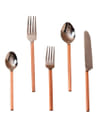 Shop Cutlery With Copper Plating On Handles - Set Of 5