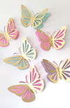 Gift Cutouts - Butterfly - Multicolor - Set Of 12