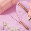 Cylindrical Pendant Chain Personalized Online