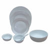 Dinner Set - Plain White - Set Of 33