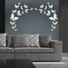 Buy DIY Home Decor - Butterfly Mirror Stickers - Set Of 14