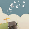 DIY Home Decor - Butterfly Mirror Stickers - Set Of 14 Online