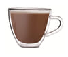 Buy Double Wall Heart Cup And Saucer Set - 180ml - Set Of 6