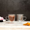 Buy Double Wall Tea Cups - 120ml - Set Of 4