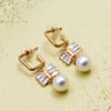Earrings - Asthaya - Pearl Dangler - Bow Online