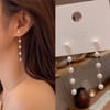 Shop Earrings - Four Pearl Drop - Gold - Juju Joy
