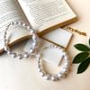 Earrings - Pearl Hoops - Juju Joy Online