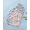 Face Mask - Grey And Beige - Set Of 4 Online