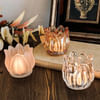 Buy Floral Acrylic Candle Holder - Assorted - Single Piece