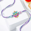 Buy Fluorescent Enamel Ganesha Charm Rakhi
