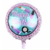 Foil Balloon - Happy Birthday - Make Up Print - Single Piece Online