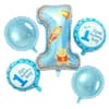 Foil Balloons Set - 1st Birthday - Set Of 5 Online