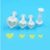Fondant Plunger Cutter Set - Heart