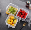 Buy Fridge Container With Handle - Airtight - 1100ml - Set Of 6