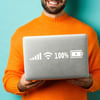Gift Fun Sticker - WiFi Battery And Network - Single Piece