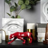 Gift Geometric Panther Sculpture