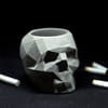 Geometric Skull Plant Holder And Pen Stand - Single Piece Online