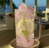 Shop Glass Sipper - Handle And Straw - Transparent - Single Piece