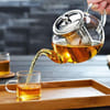 Gift Glass Teapot With Stainless Steel Filter
