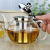 Buy Glass Teapot With Stainless Steel Filter