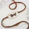 Shop Graceful Bhaiya Bhabhi Resin Rakhi
