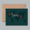 Greeting Card - Long Distance Love Online