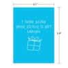 Gift Greeting Card - Raksha Bandhan - Being Your Sister Is Gift Enough - Single Piece