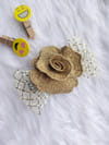 Gift Hair Clip - Gold Bow - Medium - Single Piece