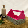 Hamper Basket - Pichwai Garnet Green Online