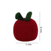 Gift Handmade Crochet Apple Soft Toy - Single Piece
