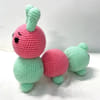 Gift Handmade Crochet Caterpillar Soft Toy - Single Piece