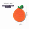 Gift Handmade Crochet Orange Soft Toy - Single Piece