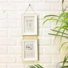 Gift Hanging Photo Frame - 2 Layered - Light Brown - Single Piece