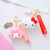 Shop Hello Kitty Silicone Wallet Keychain - Assorted - Single Piece