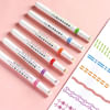 Highlighter Design Pens - Assorted - Set Of 6 Online