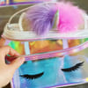Buy Holographic Unicorn Cosmetic Bag - Assorted - Single Piece