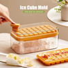 Buy Ice Cube Tray With Box And Scooper - One Button Release - Assorted - Single Piece