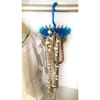 Jewellery Hanger And Organizer - Round - Plastic - Blue - Set Of 2 Online