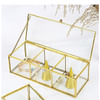 Shop Jewellery Organizer - 3 Slots - Glass - Single Piece
