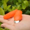 Buy Knife With Finger Protector - Silicone - Orange
