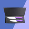 Shop Knives - Purple - Set Of 2