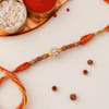 Gift Kundan And Beads Moli Rakhi