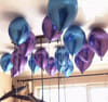 Gift Latex Balloons - Metallic Chrome - Set Of 25