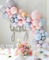 Gift Latex Balloons - Pastel Chrome - Set Of 25