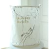 Laundry Basket - Marble Finish - Waterproof - Single Piece Online