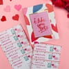 Letters - Valentines Week - Set Of 8 Online